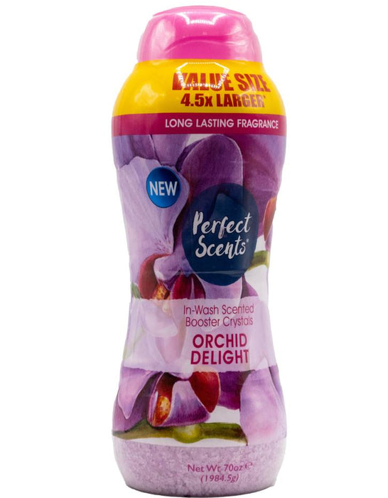 Bulk Jumbo Perfect Scents 1984.5G In Wash Scented Booster Crystals Orchid Delight