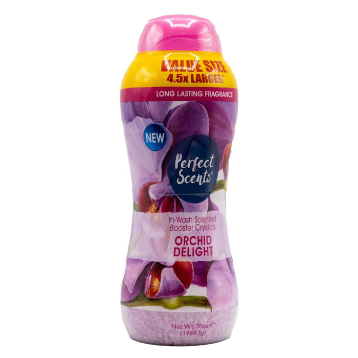 Bulk Jumbo Perfect Scents 1984.5G In Wash Scented Booster Crystals Orchid Delight