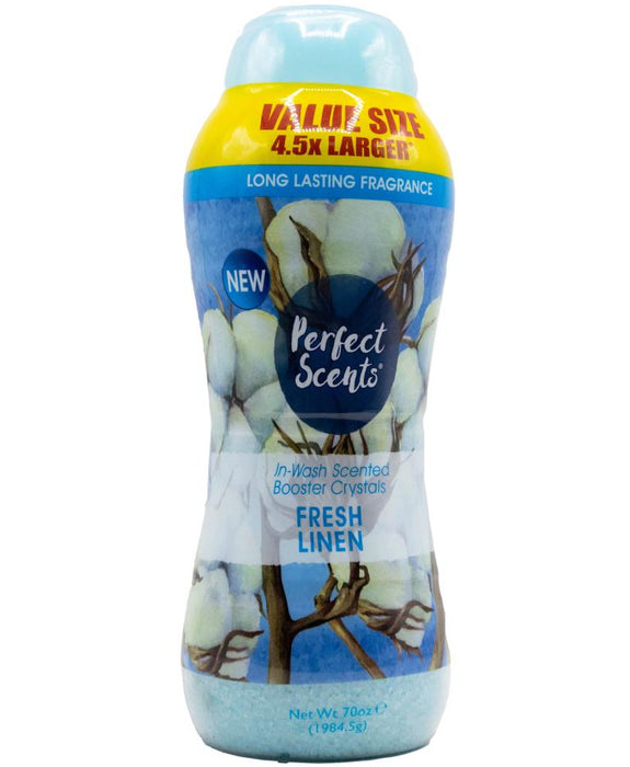 Bulk Jumbo Perfect Scents 1984.5G In Wash Scented Booster Crystals Fresh Linen