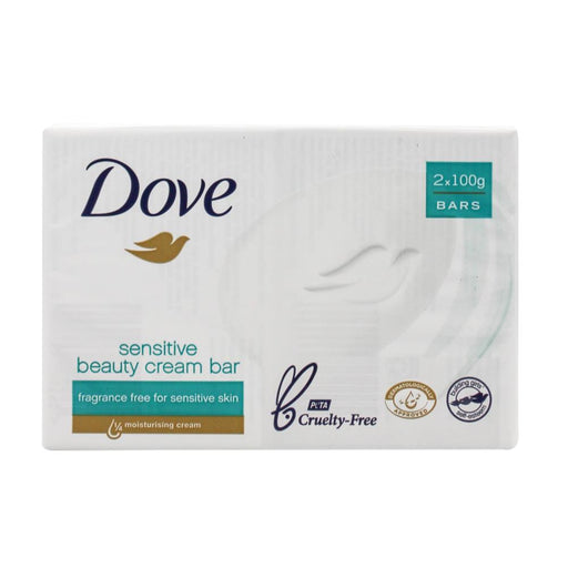 Dove Beauty Cream Bar Sensitive 2 X 90 G