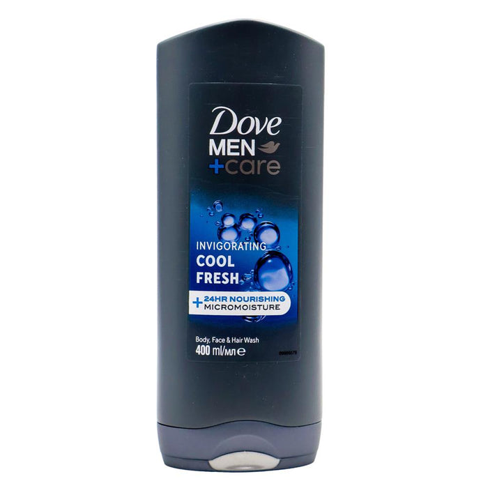 Dove Men +Care Invigorating Cool Fresh Body Face & Hair Wash 400ml