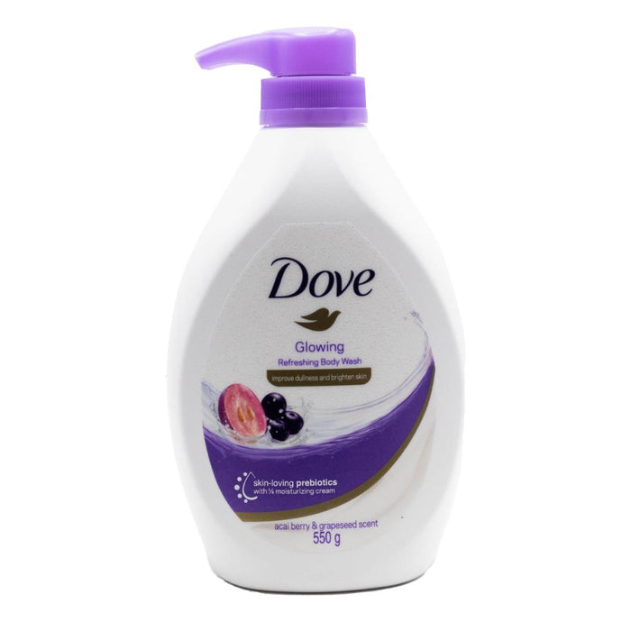 Dove Body Wash Glowing Acai Berry And Grapefruit Scent 545ml