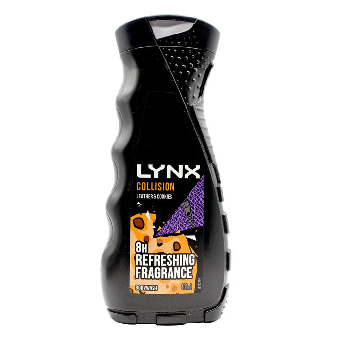 Lynx Body Wash Collision - Leather & Cookies 400ml