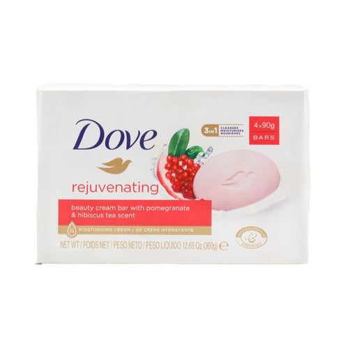 Dove Moisturising Soap Pomegranate & Hibiscus Tea 4 Pack