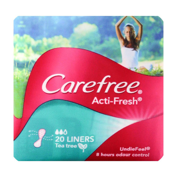 Carefree Liners Acti - Fresh Tea Tree
