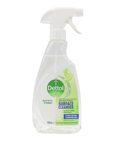 Dettol Antibacterial Surface Cleaner Lime & Mint 500ml