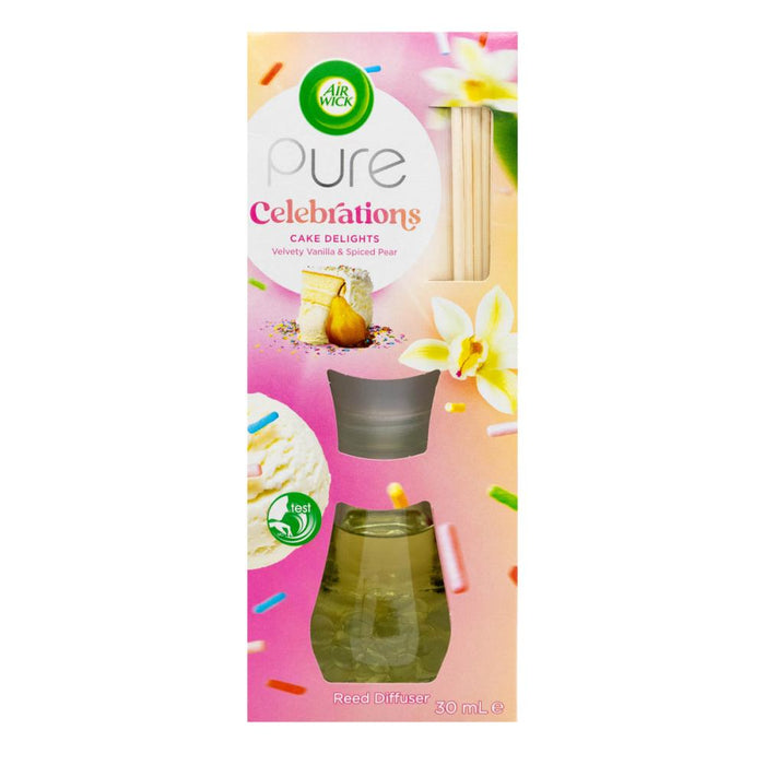 Air Wick Reed Diffuser Celebrations Cake Delight 30ml
