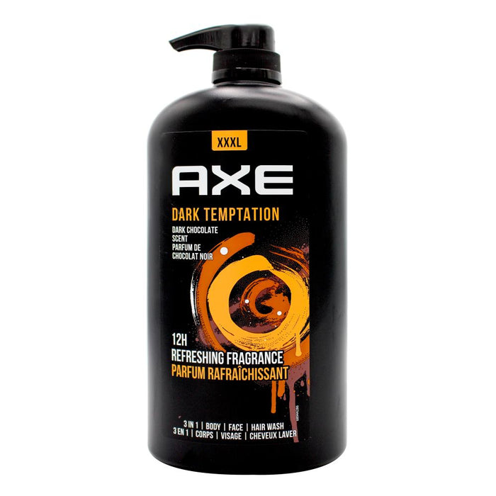 Axe 1 Litre Value Pack Body Wash Dark Temptation