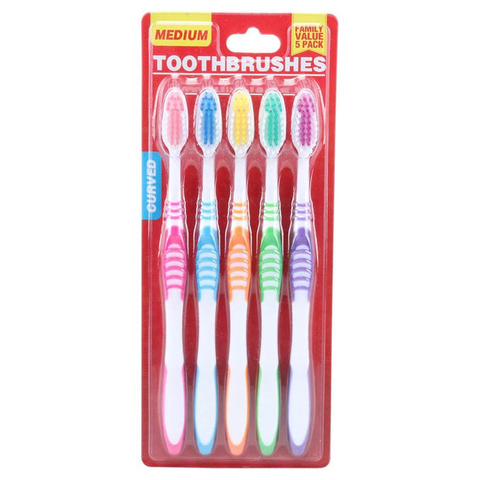 Toothbrush 5 Pack - Medium