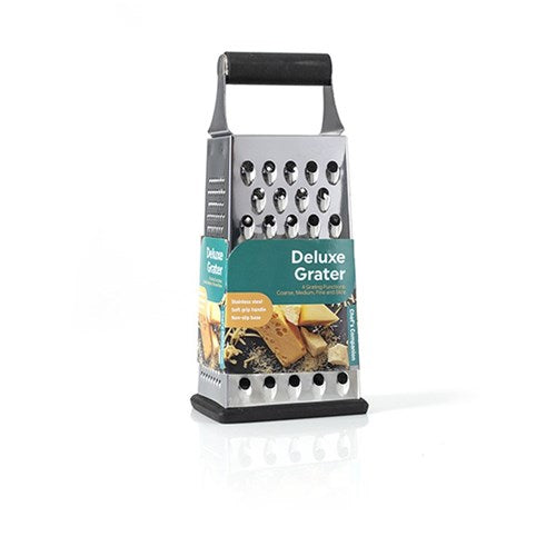 Deluxe Kitchen Grater With Silicone Handle & Base