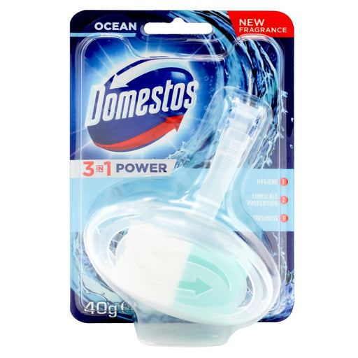 Domestos 3 in 1 Power Toilet Cage Block - Ocean