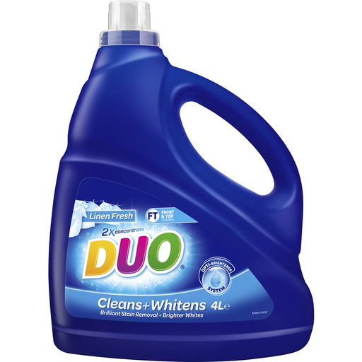 Duo Bulk Laundry Liquid 4 Litre - Cleans & Whitens