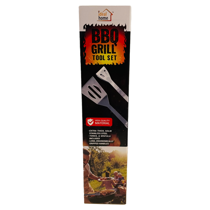 BBQ Grill Set - Stainless Steel