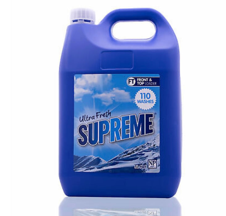 Supreme 5 litre Laundry Liquid Bulk - Ultra Fresh