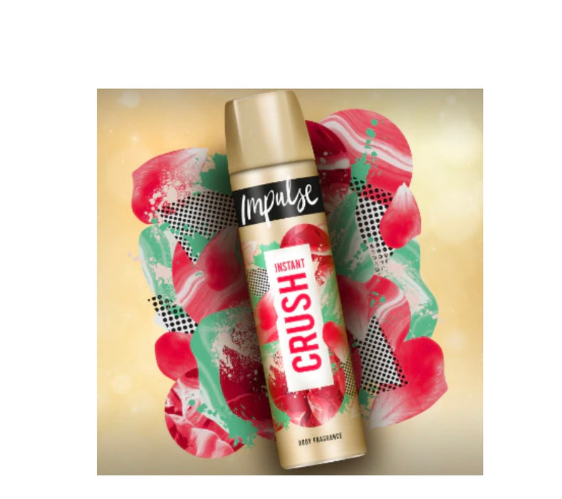 Impulse Body Spray Deodorant - Instant Crush