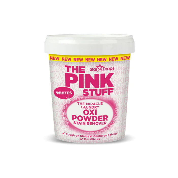 The Pink Stuff Miracle Laundry Powder Stain Remover 1kg - Whites