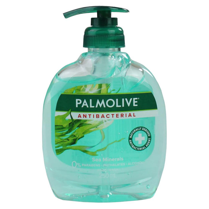 Palmolive 250ml Liquid Hand Wash - Antibacterial Sea Minerals