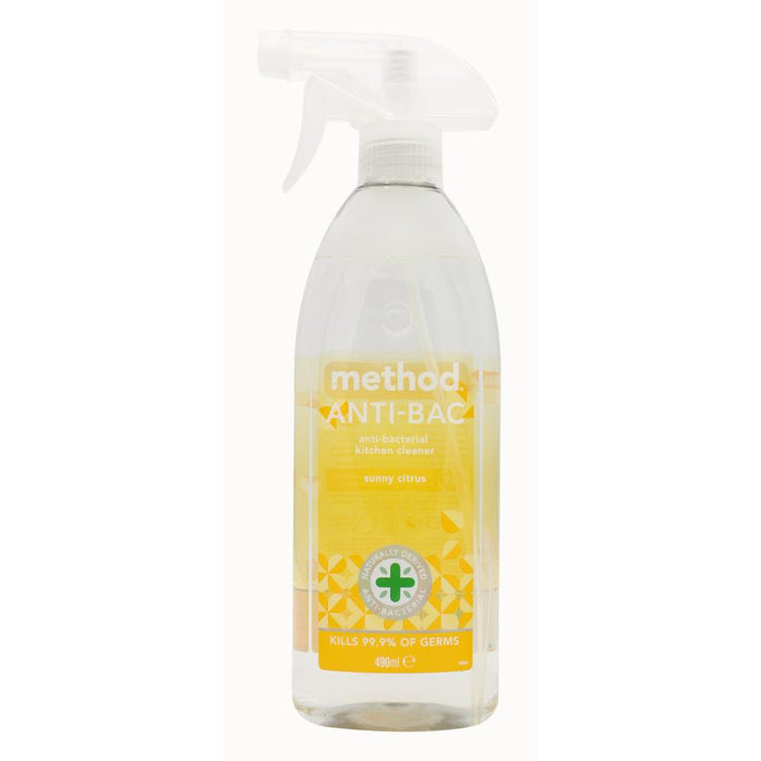 Method All Natural Antibacterial Kitchen Cleaner - Sunny Citrus 490ml