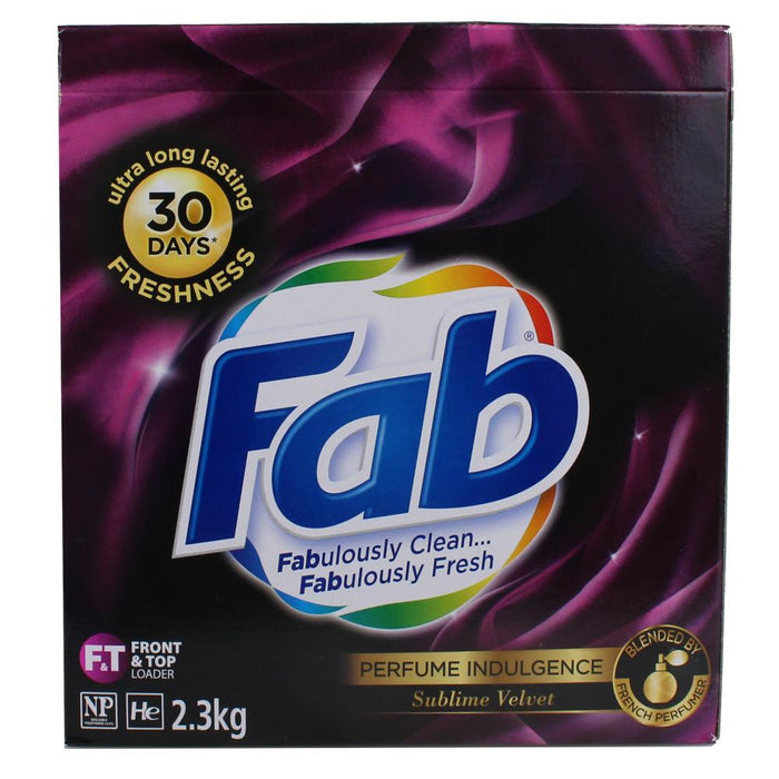 Fab 2.3kg Laundry Washing Powder - Sublime Velvet