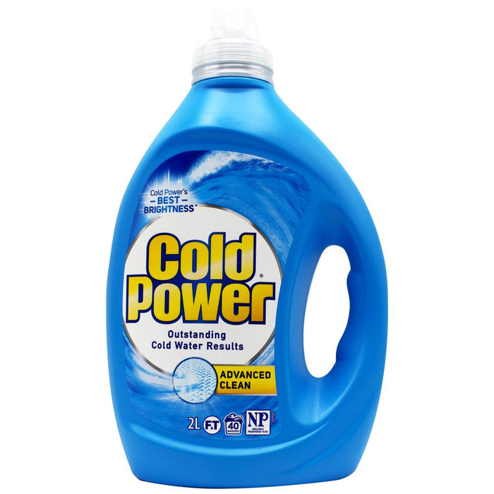 Cold Power Laundry Liquid 2 Litre - Advanced Clean ***STRICT LIMIT 4 PER ORDER TO BE FAIR TO ALL OUR CUSTOMERS***