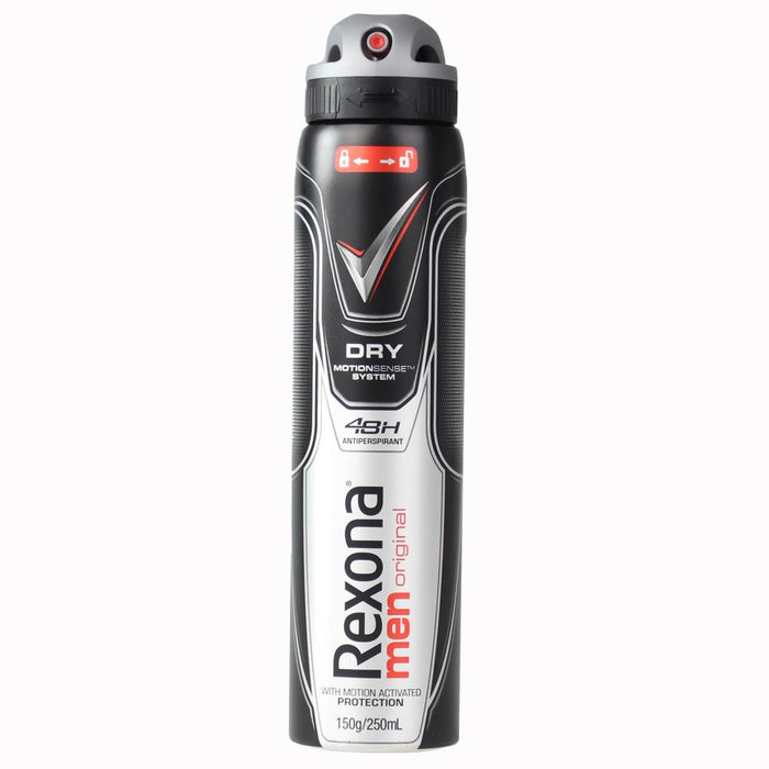 Rexona Mens Deodorant - Original 250ml 48 Hour Antiperspirant