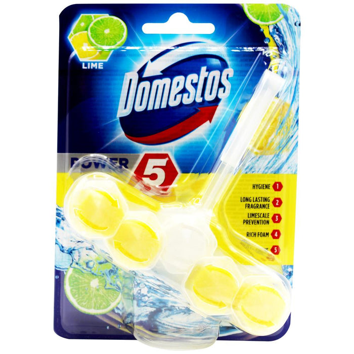 Domestos Toilet Cage Power 5 in 1 - Lime